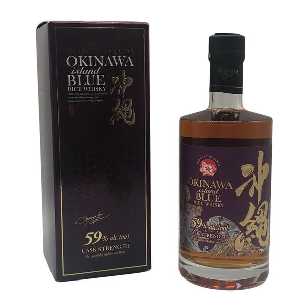 東京都限定◆沖縄アイランドブルー カスクストレングス 59% 700ml OKINAWA ISLAND BLUE 【P1】