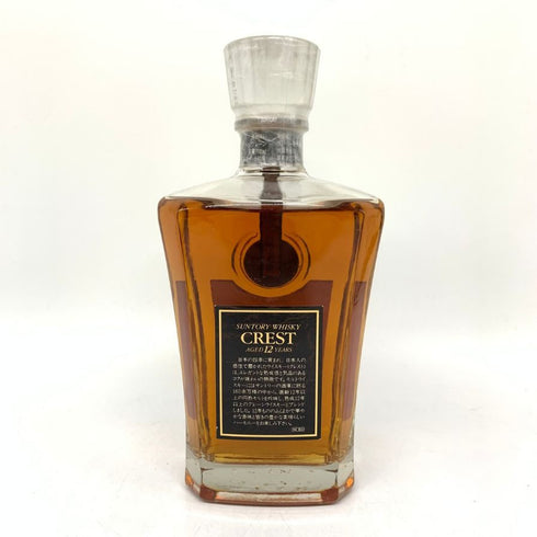 東京都限定◆サントリー クレスト 12年 響マーク 700ml 43% SUNTORY CREST 【M4】