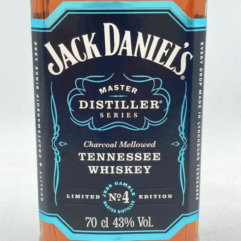 ジャックダニエル マスターディスティラー No.4 700ml 43% JACK DANIERL'S MASTER DISTILLER 【K1】