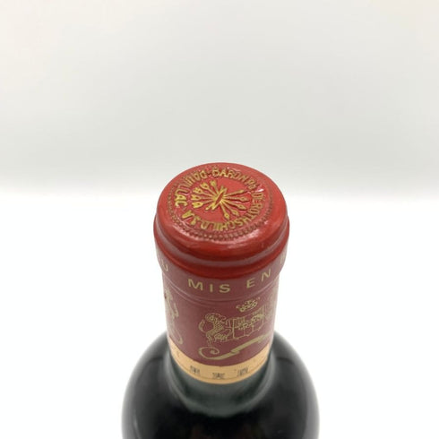 シャトー ムートン ロートシルト 1988 750ml 12.5% Chateau Mouton Rothschild 【A4】
