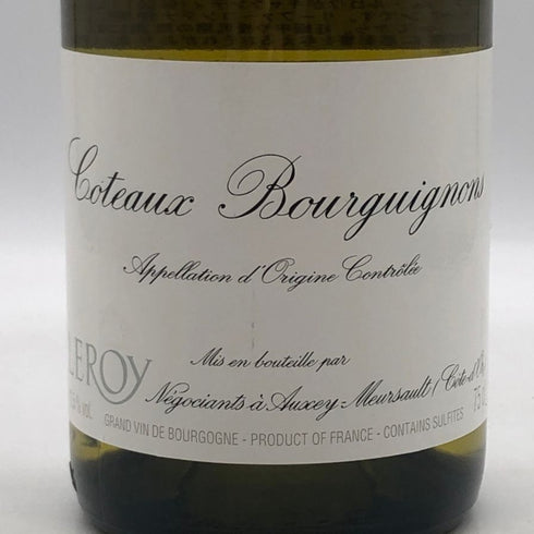 メゾン ルロワ コトーブルギニヨン ブラン 2021 750ml 12.5% Maison Leroy Côteaux Bourguignons 白ワイン【K0】