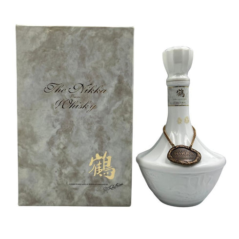 東京都限定◆ニッカ 鶴 陶器ボトル 700ml NIKKA 【B2】
