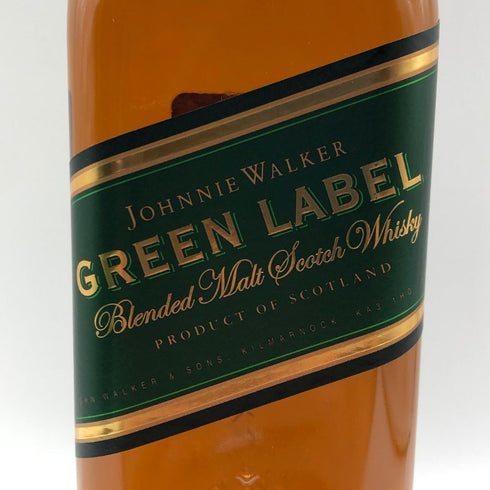 ジョニーウォーカー グリーンラベル 15年 1000ml 43% JOHNNIE WALKER GREEN LABEL スコッチウイスキー【D2】
