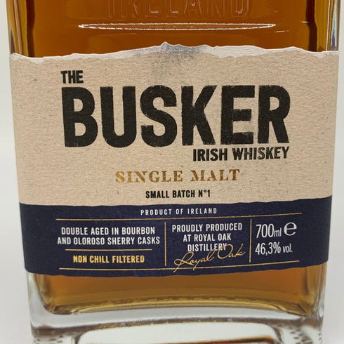 バスカー スモールバッチ No.1 700ml 46.3% BUSKER アイリッシュウイスキー【M2】