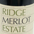 リッジ メルロ エステート 2012 750ml 13.5% RIDGE MERLOT ESTATE カリフォルニアワイン【M1】