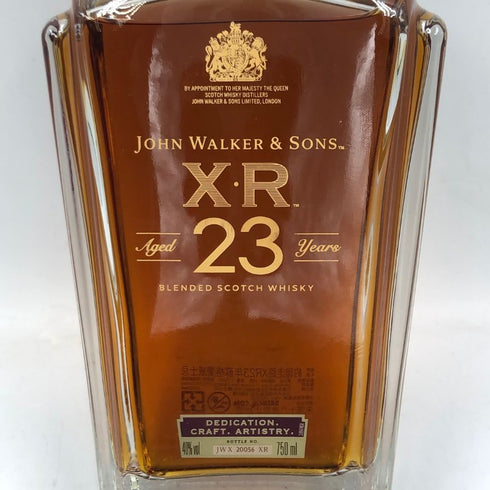 ジョニーウォーカー&サンズ XR 23年 ブレンデッド スコッチ ウイスキー 750ml 40% JOHNNIE WALKER AND SONS スコッチウイスキー【R】