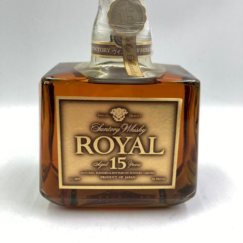 東京都限定◆サントリー ウイスキー ローヤル 15年 ゴールドラベル 750ml 43% SUNTORY WHISKY ROYAL 【D1】