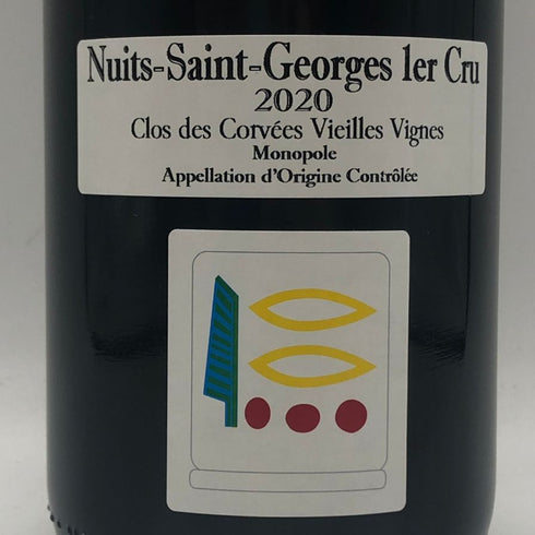 プリューレ ロック ニュイ サン ジョルジュ プルミエ クリュ クロ デ コルヴェ ヴィエイユ ヴィーニュ 2020 750ml Prieure Roch Nuits Saint Georges 1er Cru Le Clos des Corvees ブルゴーニュワイン【K2】