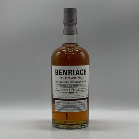 ベンリアック 12年 スペイサイド スリー カスク マチュアード 700ml BENRIACH SPEYSIDE THREE CASK MATURED スコッチウイスキー【U4】