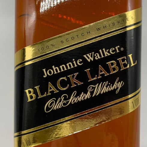 ジョニーウォーカー ブラックラベル 12年 エクストラ スペシャル 1000ml Johnnie Walker BLACK LABEL EXTRA SPECIAL スコッチウイスキー【Q4】