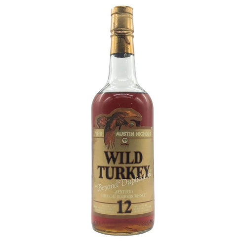 ワイルドターキー 飛翔ラベル 12年 90年代 流通品 750ml 50.5% WILD TURKEY アメリカウイスキー【C2】