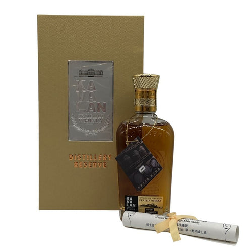 カバラン ディスティラリーリザーブ ピーテッド カスクストレングス 300ml 50.8% KAVALAN ウイスキー【V4】