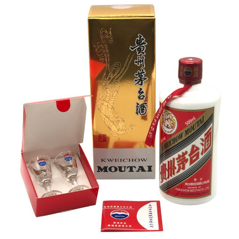 貴州茅台酒 マオタイ酒 天女ラベル 2024 500ml 43% MOUTAI KWEICHOW 中国酒968g【A3】