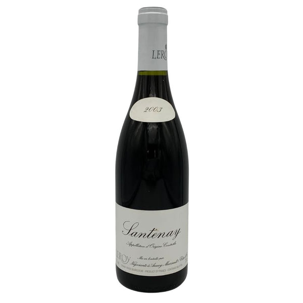 メゾン ルロワ サントネイ 2003 750ml 13% Maison Leroy Santenay 白ワイン【P1】