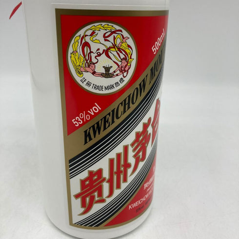 貴州茅台酒 マオタイ酒 天女ラベル 2024 500ml 53% MOUTAI KWEICHOW 中国酒960.9g【Q1】