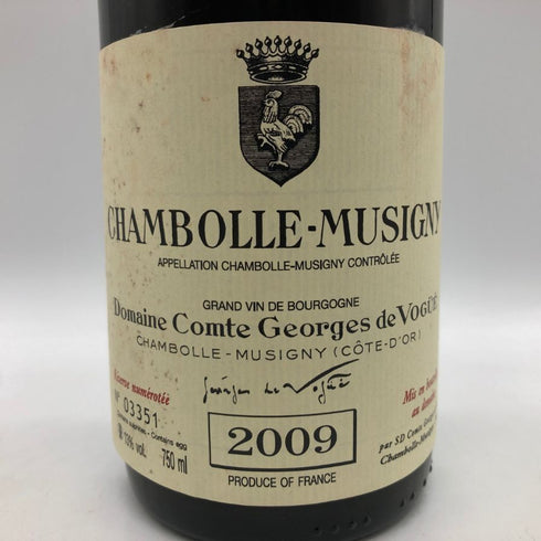 ドメーヌ コント ジョルジュ ド ヴォギュエ シャンボール ミュジニー 2009 750ml 13% Domaine Comte Georges de Vogue Chambolle Musigny ブルゴーニュワイン【AFA15】