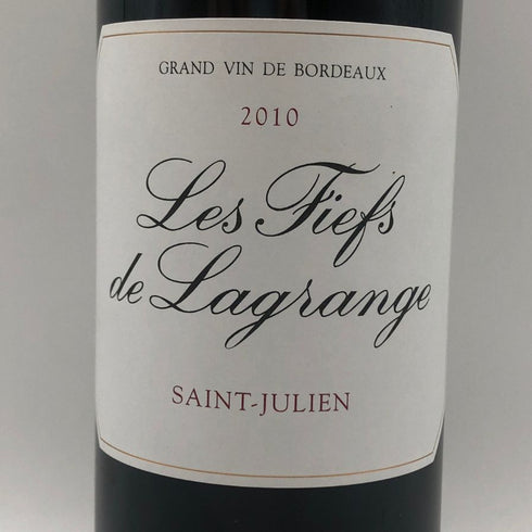 レ フィエフ ド ラグランジュ 2010 750ml 13% Les fiefs de lagrange ボルドーワイン【F3】