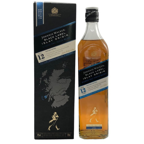 ジョニーウォーカー ブラックラベル 12年 アイラ オリジン 700ml 42% Jonnie Walker BLACK LABEL ISLAY ORIGIN スコッチウイスキー【H3】