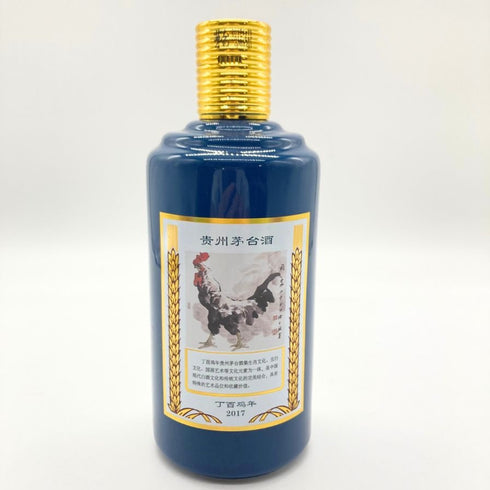 貴州茅台酒 マオタイ酒 五星麦 干支ボトル 酉年 2017 500ml 53% MOUTAI 【S2】