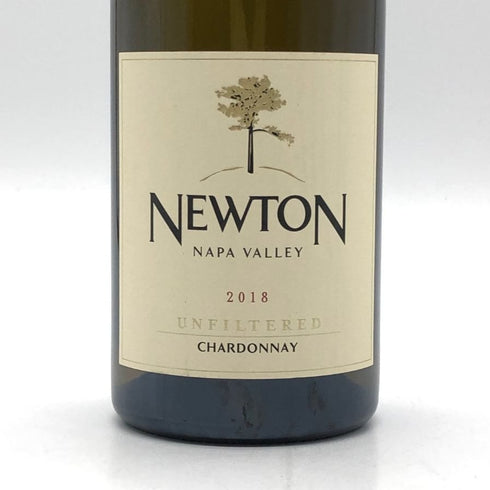 ニュートン アンフィルタード シャルドネ ナパヴァレー 2018 750ml13.5% Newton Unfiltered Chardonnay NAPA VALLEY カリフォルニアワイン【Y】