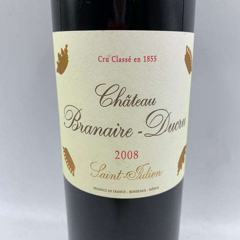 シャトー ブラネール デュクリュ 2008 750ml 13% CHATEAU Branaire DUCRU 【G1】