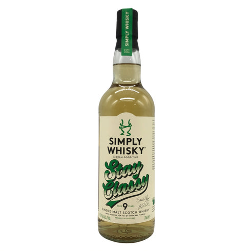 シンプリー ウイスキー ステイ クラッシー グレンバーギー 9年 700ml 52.7% SIMPLY WHISKY スコッチウイスキー【T1】