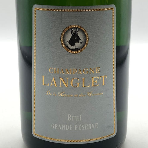 ラングレ ブリュット グランド レゼルヴ 750ml 12,5% LANGLET シャンパン【V1】