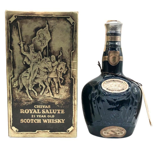 シーバス ブラザーズ ロイヤルサルート 21年 青陶器 700ml 40% CHIVAS BROTHERS ROYAL SALUTE スコッチウイスキー1289g【D1】