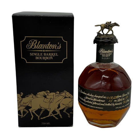 ブラントン シングルバレル ブラックラベル 2023 750ml 40% Blanton's SINGLE BARREL BLACK LABEL バーボン【W4】