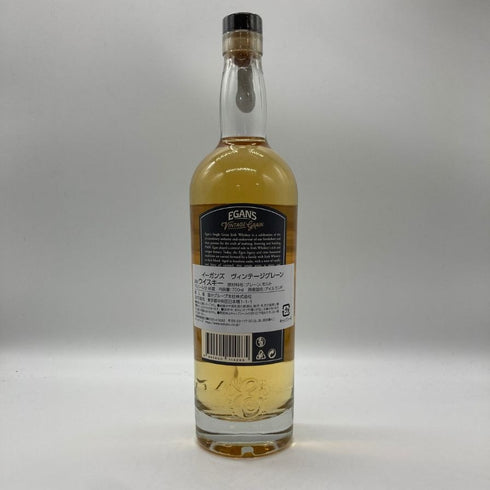 イーガンズ 8年 ヴィンテージ グレーン 700ml 46% Egan's スコッチウイスキー【L2】