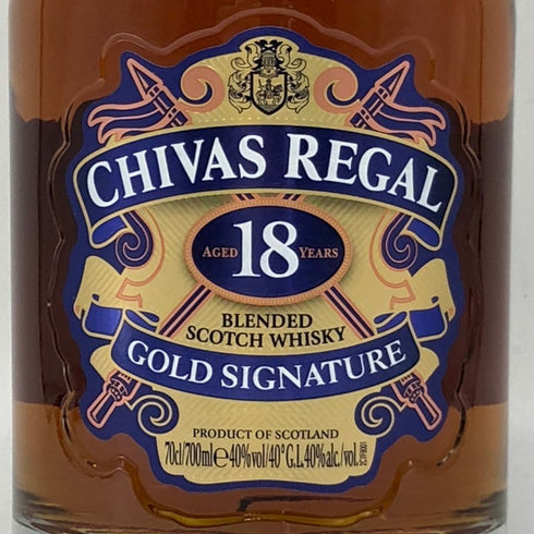 シーバスリーガル 18年 ゴールドシグネチャー 700ml 40% CHIVAS REGAL スコッチウイスキー【B2】