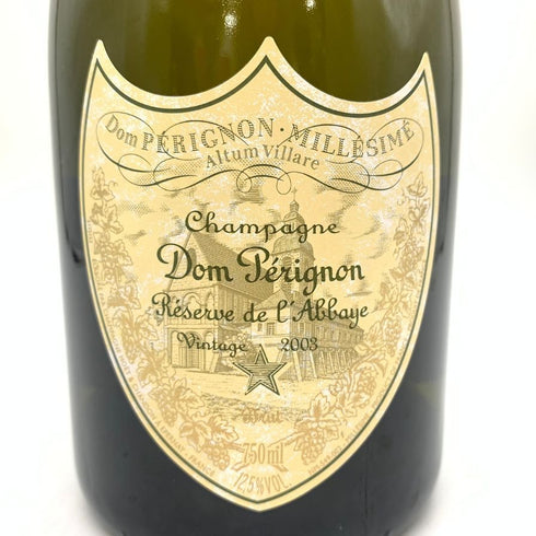 ドンペリニヨン レゼルヴ ド ラベイ 2003 750ml 12.5% Dom Perignon Reserve de l'Abbaye シャンパン【I2】