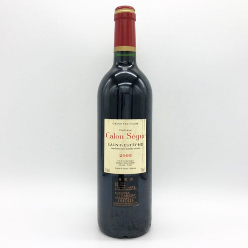 シャトー カロン セギュール 2003 750ml 13% Chateau Calon Segur ボルドーワイン【C4】