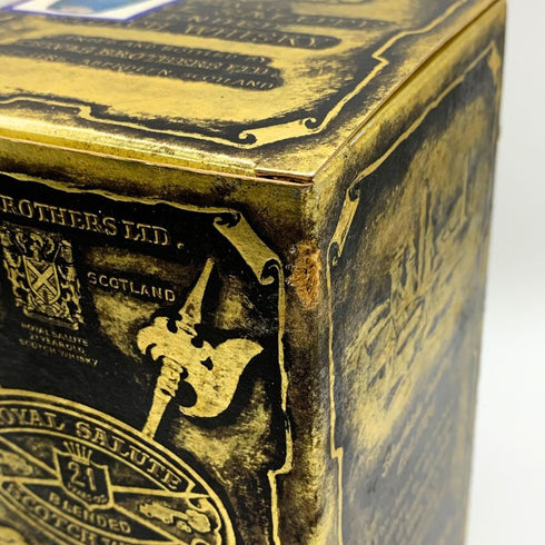 シーバス ブラザーズ ロイヤルサルート 21年 青陶器ボトル 375ml 40% CHIVAS BROTHERS ROYAL SALUTE スコッチウイスキー822g【F】