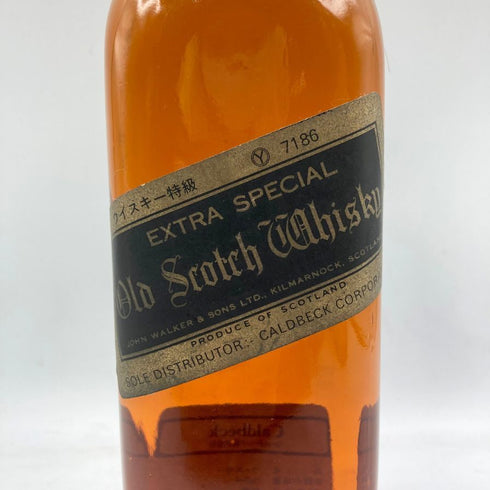 ジョニーウォーカー ブラックラベル エクストラ スペシャル 特級 金キャップ 760ml 43% JOHNNIE WALKER BLACK LABEL EXTRA SPECIAL スコッチウイスキー【U4】