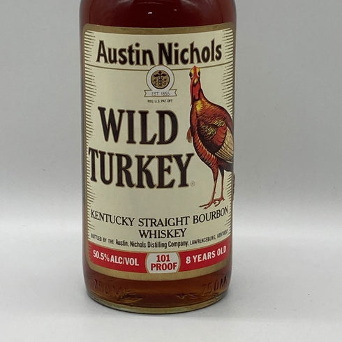 ワイルドターキー 8年 旧ボトル 101プルーフ 1000ml 50.5% WILD TURKEY バーボン【A4】