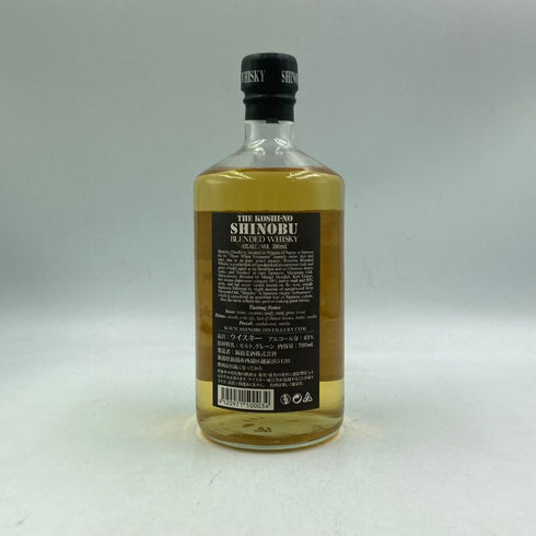 東京都限定◆越ノ忍 ミズナラウッド ブレンデッドウイスキー 700ml 43% THE KOSHI-NO SHINOBU 【U1】