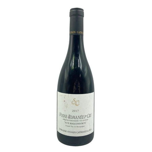 シルヴァン カティアール ヴォーヌ ロマネ プルミエクリュ オー マルコンソール 2017 750ml 13.5% DOMAINE SYLVAIN Cathiard & Fils Vosne Romanee 1er Cru Aux Malconsorts ブルゴーニュワイン【J2】