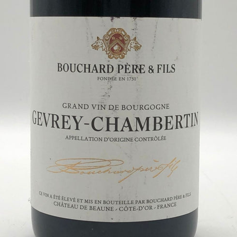 ブシャール ペール エ フィス ジュヴレ シャンベルタン 2019 750ml 13% BOUCHARD PERE ET FILS GEVREY CHAMBERTIN ブルゴーニュワイン【A3】