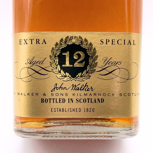 ジョニーウォーカー 12年 ブラックラベル エクストラスペシャル 黒キャップ 700ml 43% Johnnie Walker BLACK LABEL EXTRA SPECIAL スコッチウイスキー【J1】