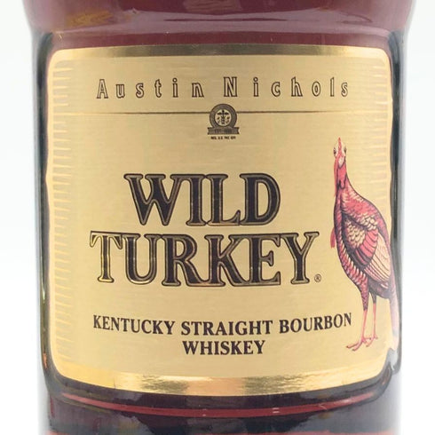 ワイルドターキー 12年 旧 分割ラベル 750ml 50.5% WILD TURKEY バーボン【C2】