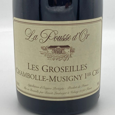 ラ プス ドール シャンボール ミュジニー プルミエ クリュ レ グロセイユ 2019 750ml 13.5% La Pousse d’Or ブルゴーニュワイン【G1】