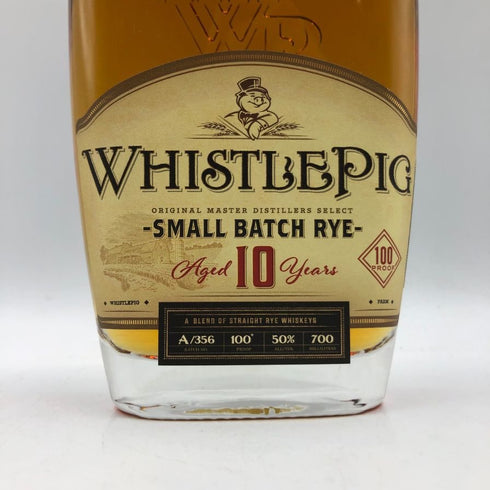 ホイッスルピッグ 10年 スモール バッチ ライ 700ml WHISTLEPIG アメリカウイスキー【C2】