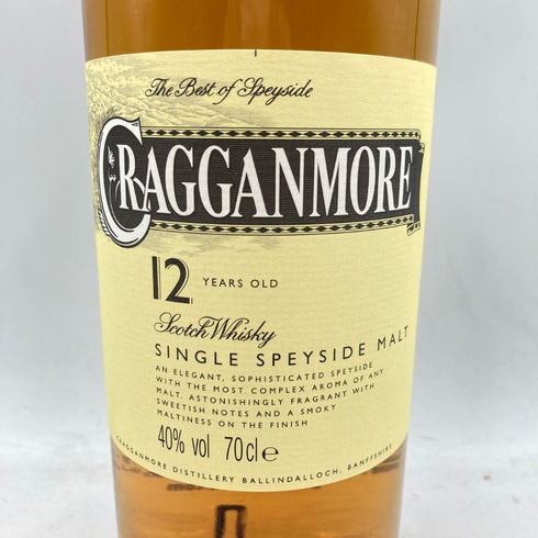 クラガンモア 12年 700ml 40% CRAGGANMORE 【J1】