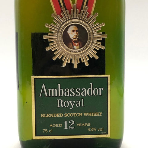 アンバサダー ロイヤル 12年 750ml 43% Ambassador ROYAL スコッチウイスキー【Y0】