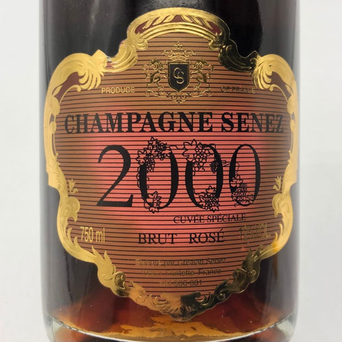 クリスチャン セネ ブリュット ロゼ 2000 キュヴェ 750ml 13% Cristian Senez シャンパン【H4】