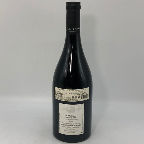 モンジャール ミュニュレ エシェゾー ラ グランド コンプリカシオン 2015 13.5% 750ml MONGEARD-MUGNERET ブルゴーニュワイン【F1】