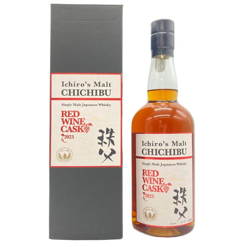 東京都限定◆イチローズモルト 秩父 レッドワインカスク 2023 シングルモルト 700ml 50% ICHIRO'SMALT RED WINE CASK 【O】