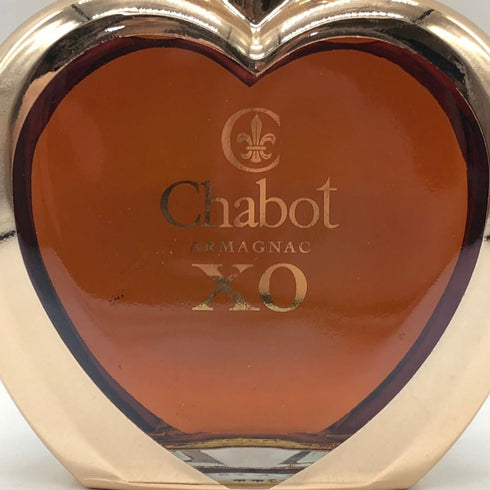 シャボー XO アルマニャック ハートボトル ゴールド 500ml 40% Chabot ARMAGNAC ブランデー【C1】