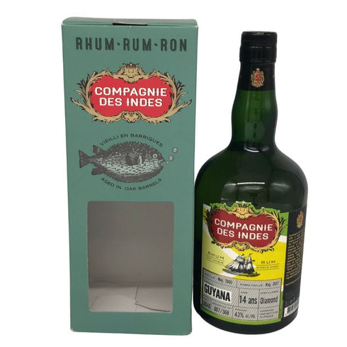 コンパニーデザンド ガイアナ 14年 ラム 2003-2017 700ml 43% Compagnie des Indes GUYANA RUM ラム酒【G2】
